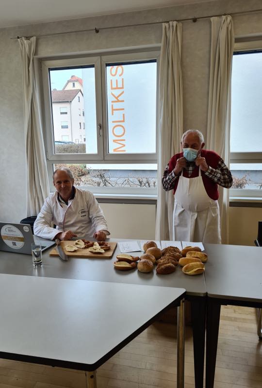 Brezel und Gebäck